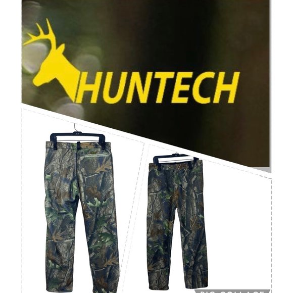 Huntech Other - Men's medium Warm Camo Pants Thermofleece New Zealand EUC Hard to Find